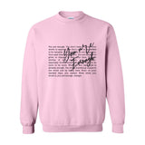 You Are Enough Crewneck – The Gospel of Worthiness