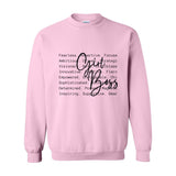 Girlboss Crewneck – Powerfully Called. Gracefully Chosen.