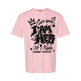 I AM HER — Black Graffiti Graphic Tee | Around the Way Girl Collection