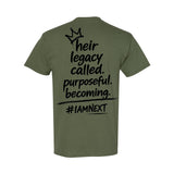 I AM HIM — Prince Becoming | Black Ink | T-Shirt | Legacy Collection