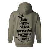 I AM HIM — Prince Becoming | Black Ink | Pullover Hoodie | Legacy Collection