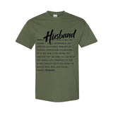 I AM HIM — Husband Definition | Black Ink | T-Shirt | Definitions of HIM Collection