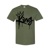 I AM HIM — King Sovereign | Black Ink | T-Shirt | King Collection