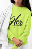 I AM HER Signature Women's Crewneck Sweater
