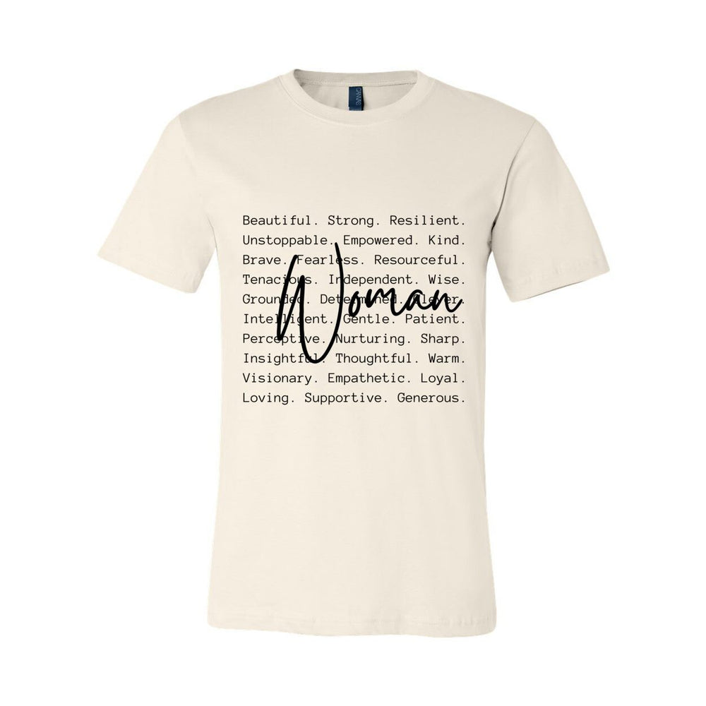 Definition of a Woman - Woman's Empowerment Tee