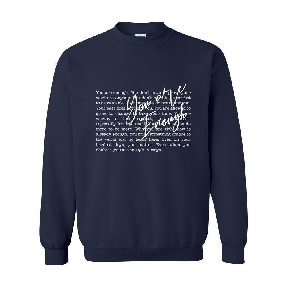 You Are Enough  Women's Crewneck – The Gospel of Worthiness - W