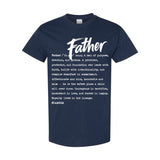 I AM HIM — Father Definition | White Ink | T-Shirt | Definitions of HIM Collection