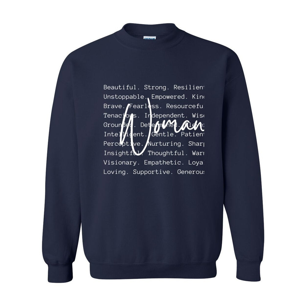 Definition of a Woman Crewneck – The Statement. The Standard - W