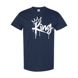 I AM HIM — King Anointed | White Ink | T-Shirt | King Collection