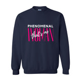 Phenomenal Woman, That's Me - Women's Crewneck Sweater - White