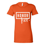 Honor Her Classic Tee – Speak Her Name. Tell Her Story - White