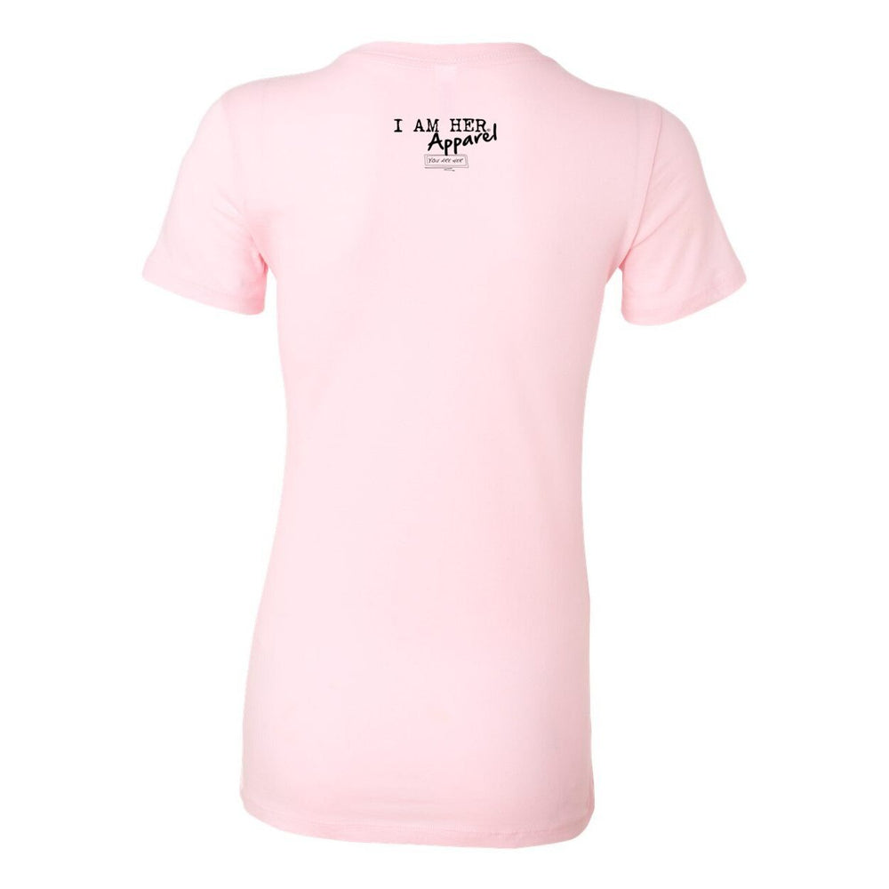 I AM HER Shield Tee: Empowering Women's Graphic T-Shirt