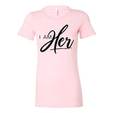 I AM HER Signature Tee: Empowering Women's Graphic T-Shirt
