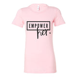 Empower Her Classic Tee – She is Not to Be Silenced - Women's Tee