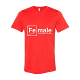 F-E™ Female Iron Women's T-Shirt | Women Are Elemental - White