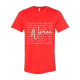 Definition of a Woman - Woman's Empowerment Tee - White