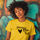 PowHERful She Overcame Women's T-Shirt