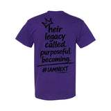 I AM HIM — Prince Becoming | Black Ink | T-Shirt | Legacy Collection