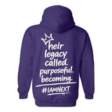 I AM HIM — Prince Becoming | White Ink | Pullover Hoodie | Legacy Collection