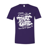 That Girl — White Graffiti Graphic Tee | Around the Way Girl Collection