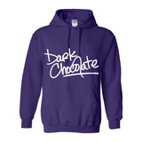 Dark Chocolate – Women's Hoodie | Deep Melanin Royalty | Statement Hoodie for Black Women - White