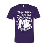 The Only Person I Ever Had to Convince Was ME — White Graffiti Tee | Around the Way Girl Collection