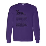 I AM HIM — Legacy Definition | Black Ink | Long Sleeve Tee | Legacy Collection