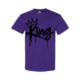 I AM HIM — King Sovereign | Black Ink | T-Shirt | King Collection