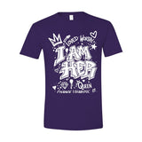 I AM HER — White Graffiti Graphic Tee | Around the Way Girl Collection