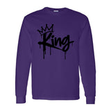 I AM HIM — King Sovereign | Black Ink | Long Sleeve Tee | King Collection