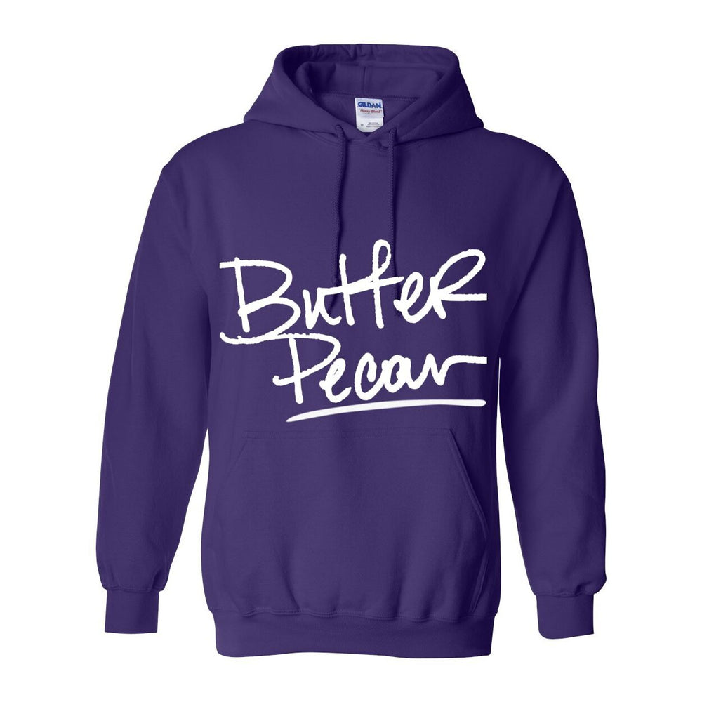 Butter Pecan – Women's Hoodie | Caramel Brown Melanin Affirmation - White