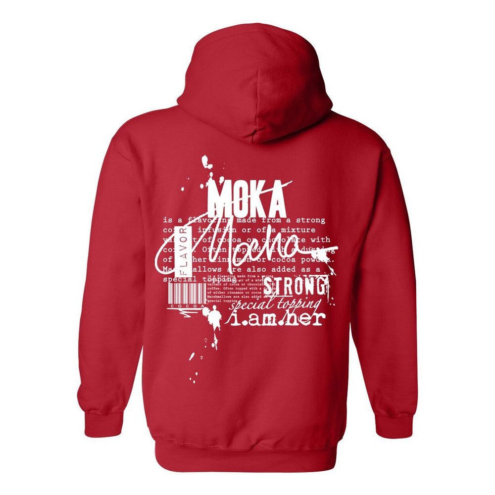 Mocha – Moka Hoodie | Coffee-Brown Melanin Hoodie | Empowerment Streetwear - White
