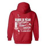 Butter Pecan – Women's Hoodie | Caramel Brown Melanin Affirmation - White