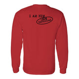 I AM HIM — Man Definition | Black Ink | Long Sleeve Tee | Definitions of HIM Collection