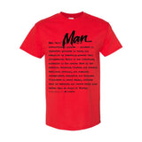 I AM HIM — Man Definition | Black Ink | T-Shirt | Definitions of HIM Collection