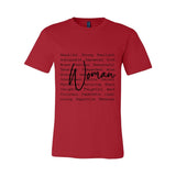 Definition of a Woman - Woman's Empowerment Tee