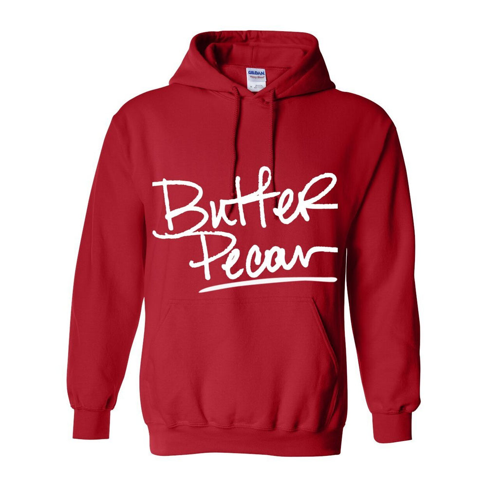 Butter Pecan – Women's Hoodie | Caramel Brown Melanin Affirmation - White