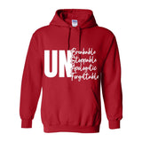 Unbreakable Unstoppable Unapologetic Unforgettable - Women's Hoodie - White