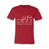 Let Them - Women's Empowerment Tee  - White