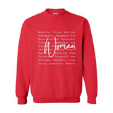 Definition of a Woman Crewneck – The Statement. The Standard - W
