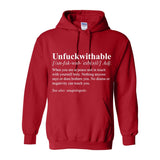 Unf*ckwithable Hoodie | Unbothered Energy - White