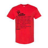 I AM HIM — Son Definition | Black Ink | T-Shirt | Legacy Collection