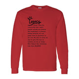 I AM HIM — Legacy Definition | Black Ink | Long Sleeve Tee | Legacy Collection
