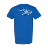 I AM HIM — Man Definition | White Ink | T-Shirt | Definitions of HIM Collection