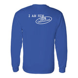 I AM HIM — Man Definition | White Ink | Long Sleeve Tee | Definitions of HIM Collection