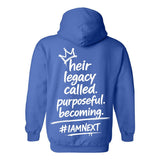 I AM HIM — Prince Becoming | White Ink | Pullover Hoodie | Legacy Collection