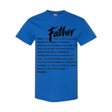 I AM HIM — Father Definition | Black Ink | T-Shirt | Definitions of HIM Collection