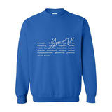 You Are Crewneck – A Love Letter to HER Identity - W