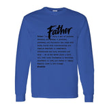 I AM HIM — Father Definition | Black Ink | Long Sleeve Tee | Definitions of HIM Collection