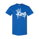 I AM HIM — King Anointed | White Ink | T-Shirt | King Collection